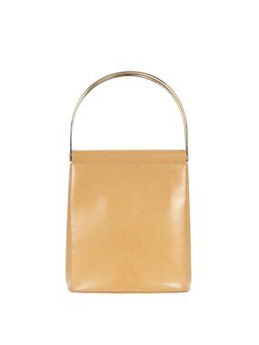 Cartier Trinity Tote Bag Beige Patent Leather